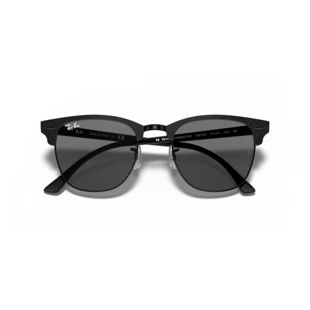 Lentes de Sol Clubmaster Gris Negro | Ray Ban