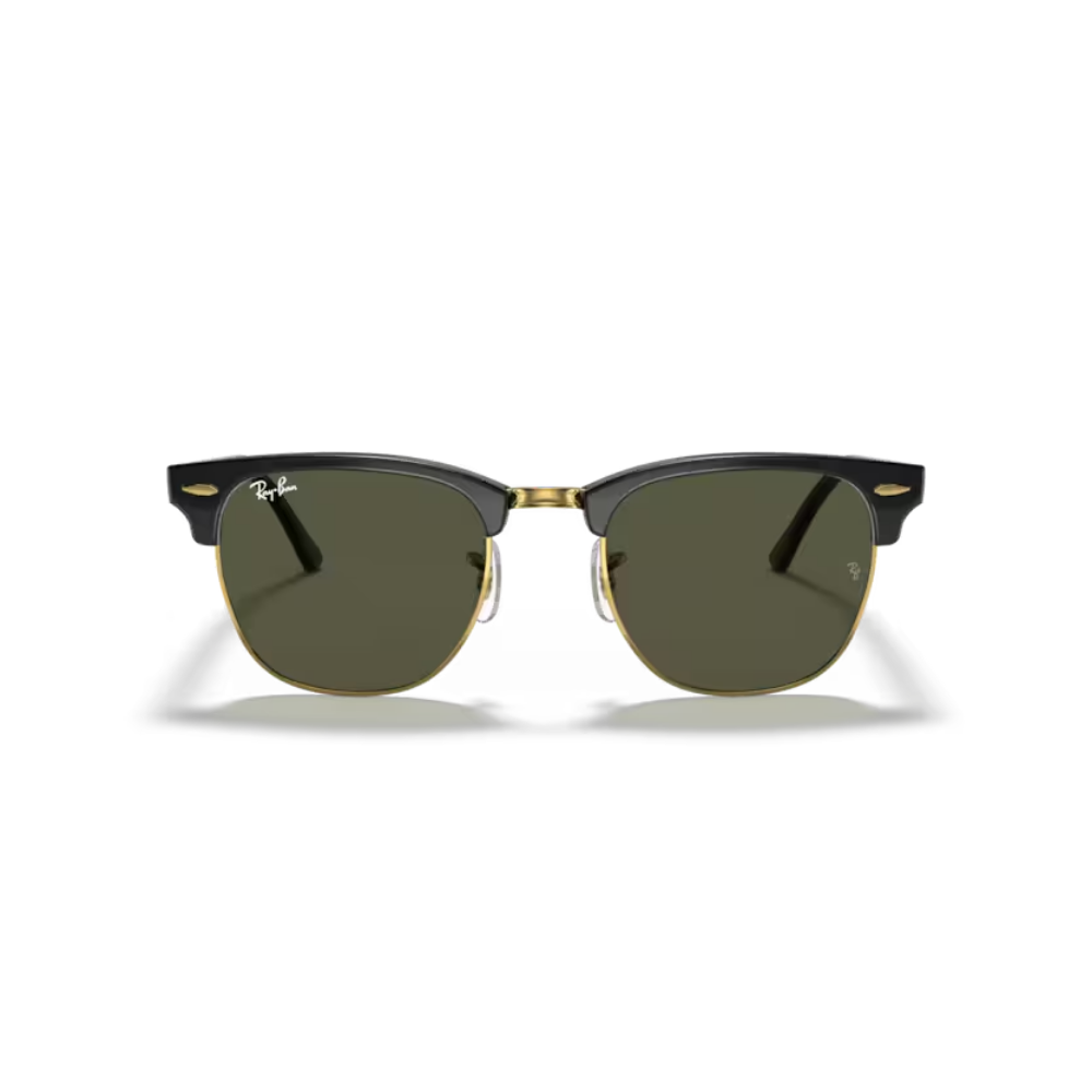 Lentes de Sol Clubmaster Negro Dorado W | Ray Ban