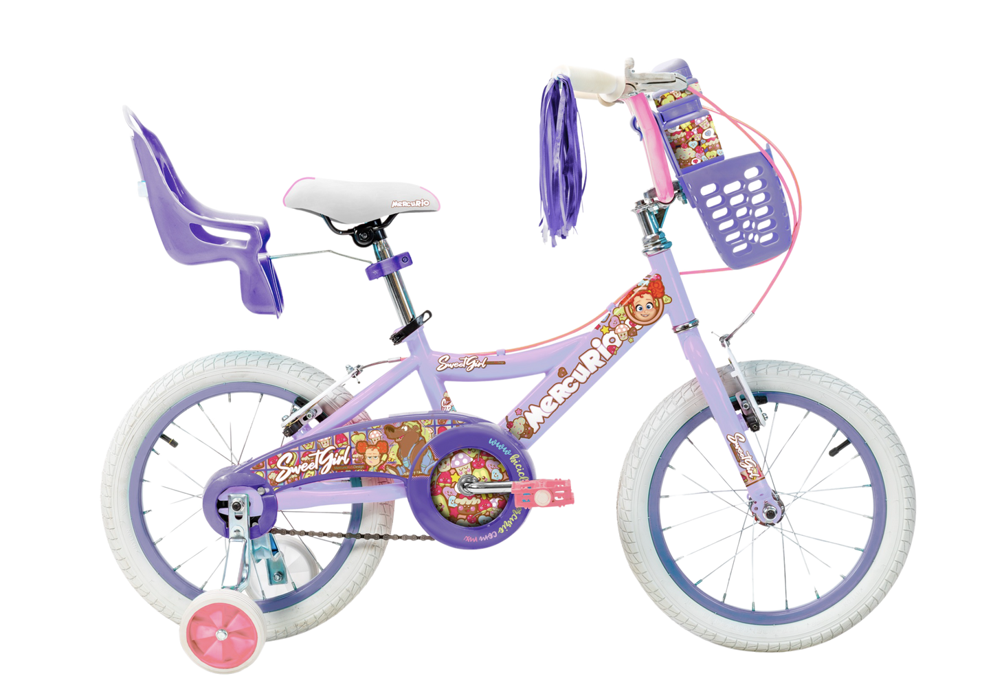Bicicleta Mercurio Sweet Girl 16"