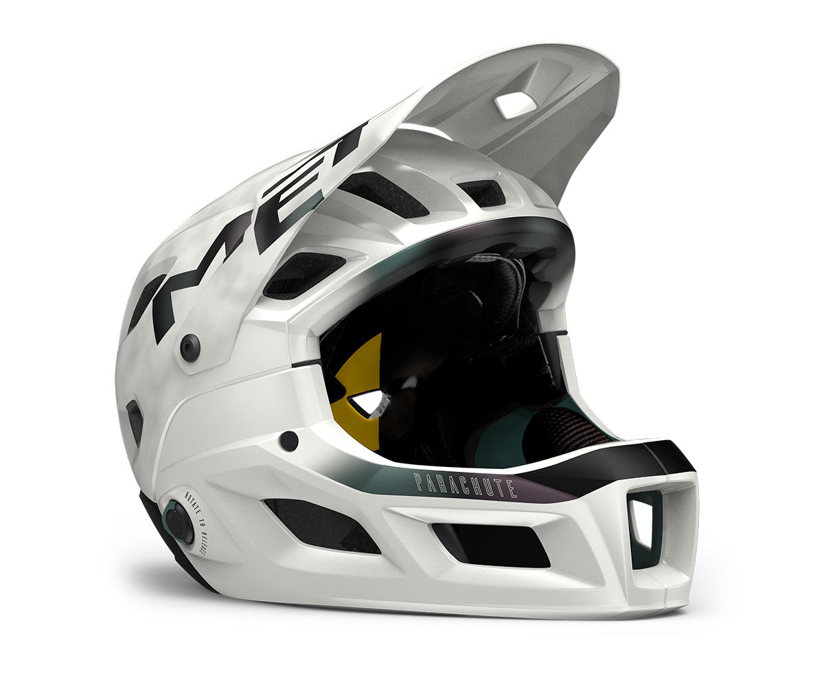 Casco Met Parachute MCR con barra desmontable
