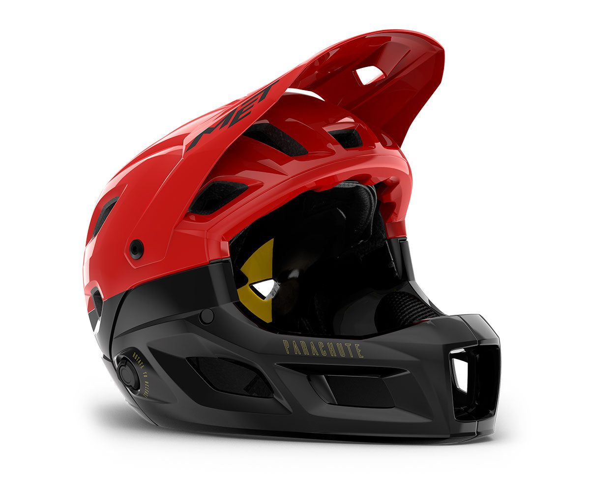 Casco Met Parachute MCR con barra desmontable
