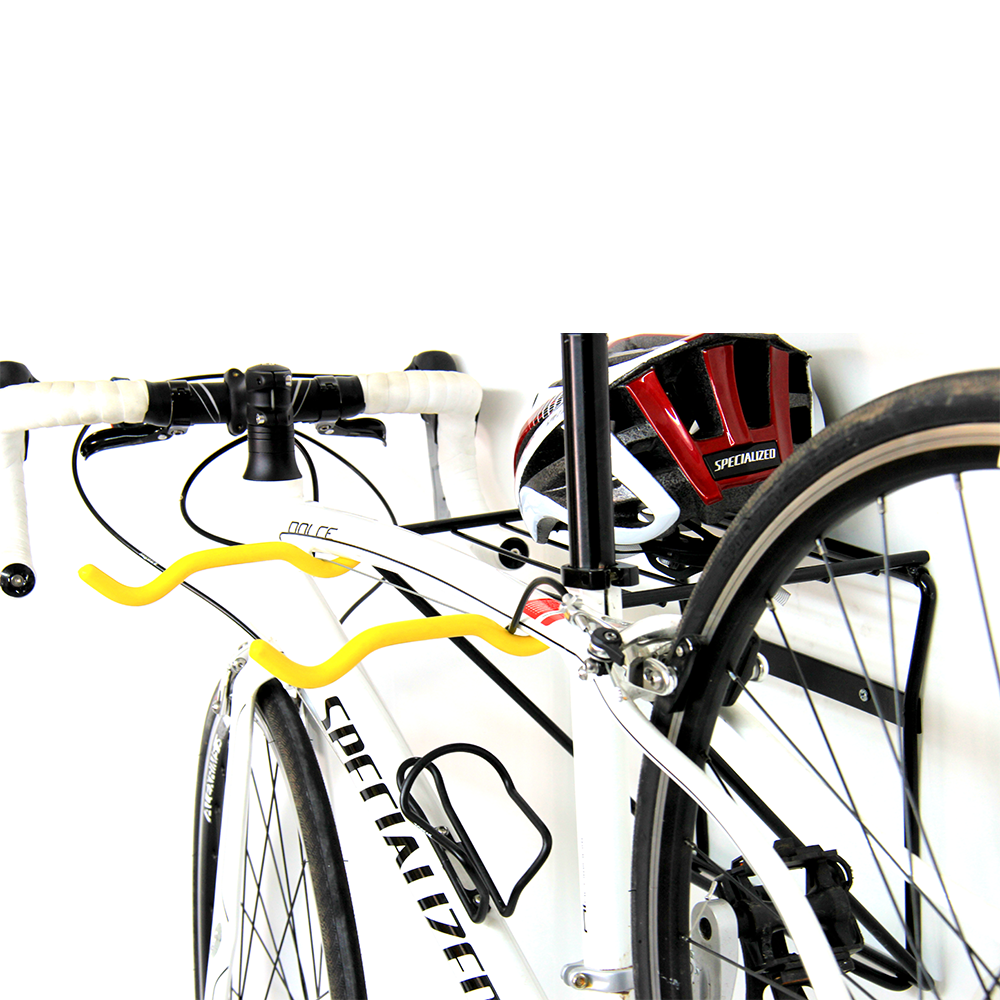 Soporte pared parrilla doble bike parking system