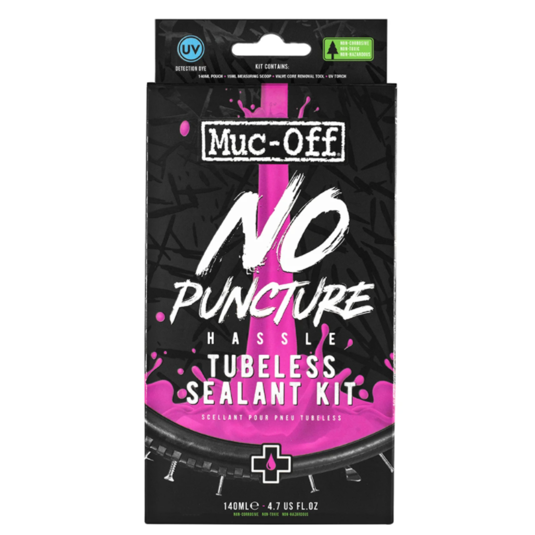 Kit sellador para tubeless