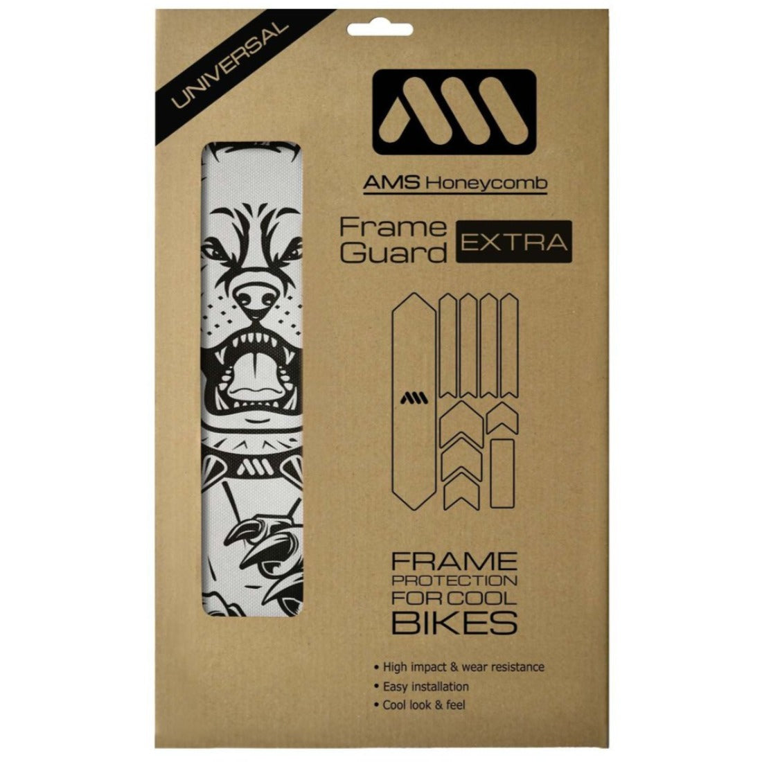 Frame guard XL PITBULL BLACK