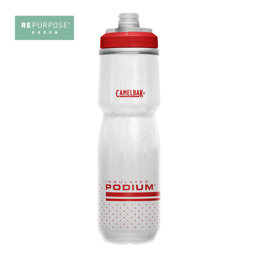 Anfora Camelbak podium Chill 24oz [White/Red]