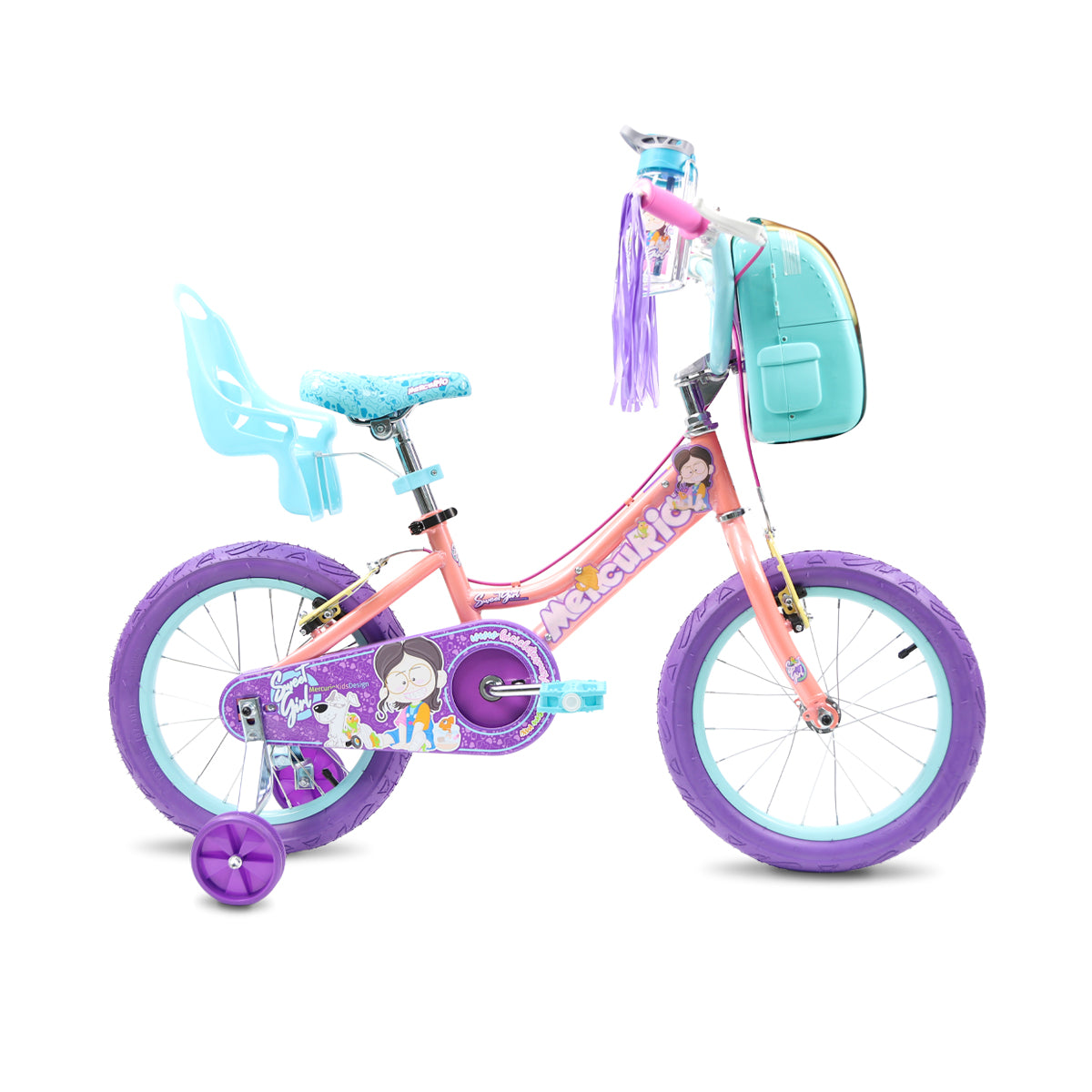 Bicicleta Mercurio Sweet Girl 16"