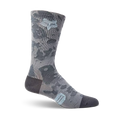 Calceta ranger 8" gris