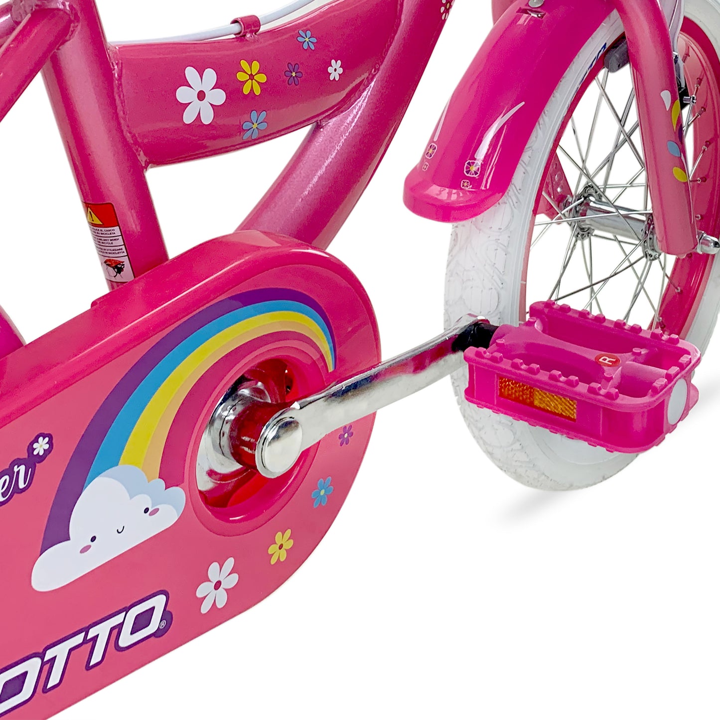 Bicicleta Benotto Flower Power 16"