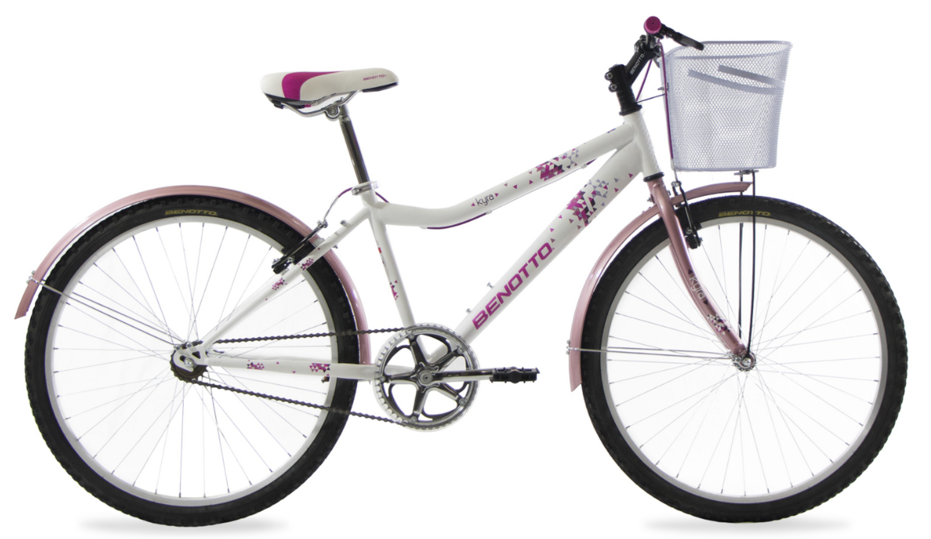 Bicicleta BENOTTO Monta a KYRA R26 1V. Mujer Frenos V Acero