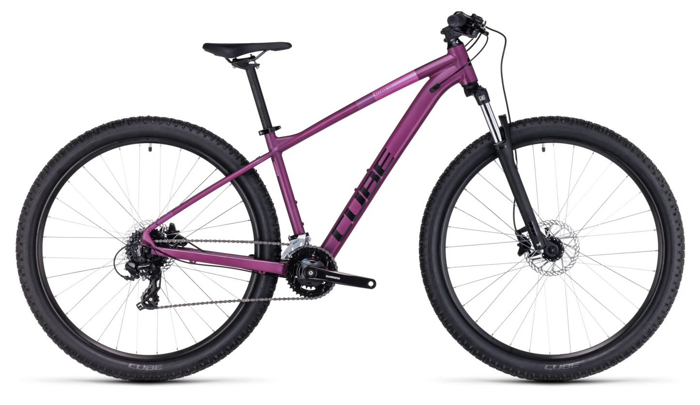 Bicicleta Cube Acces WS Dark Purple & Pink