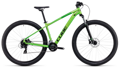 Bicicleta Cube Aim Mistygreen & Black