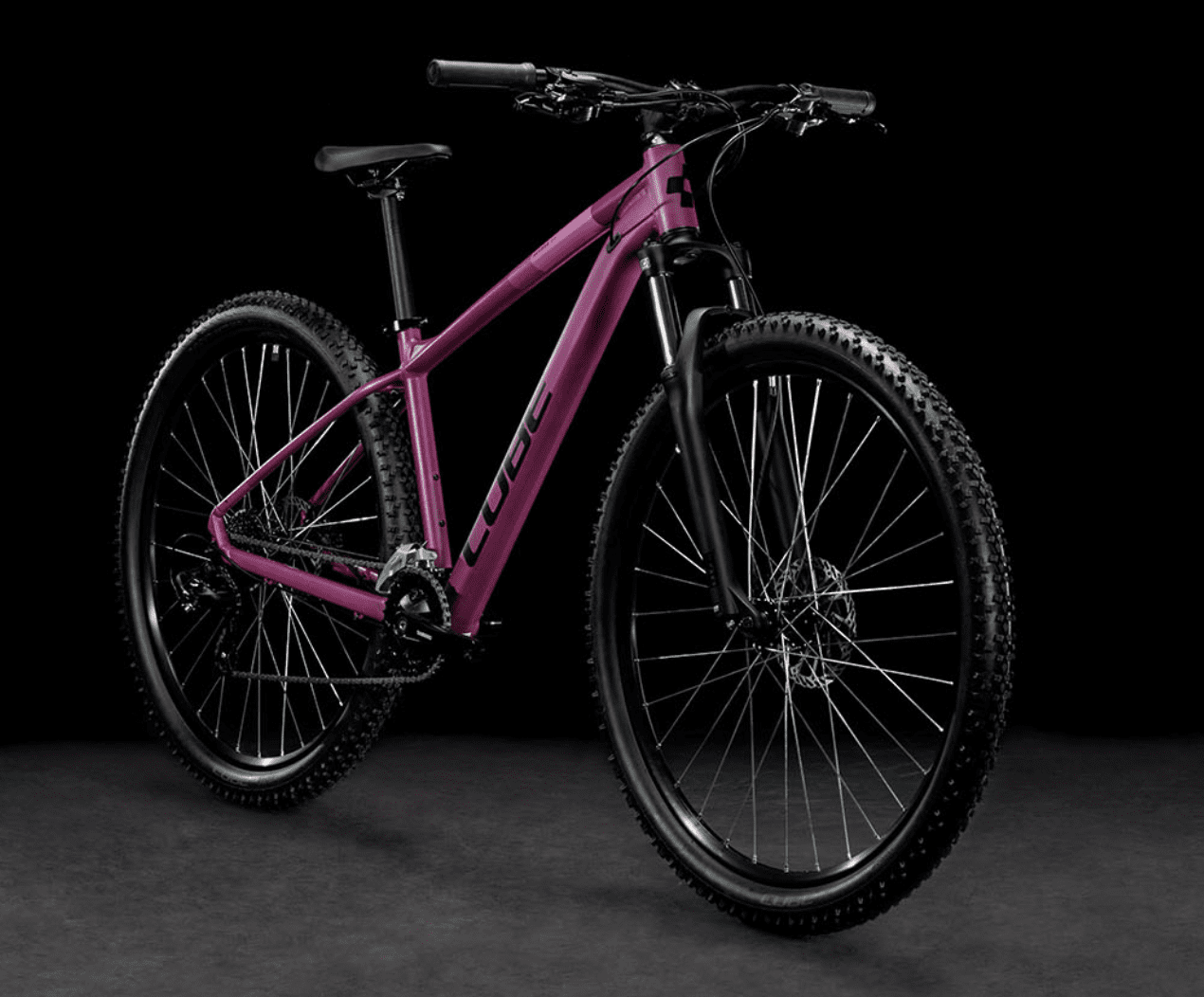 Bicicleta Cube Acces WS Dark Purple & Pink