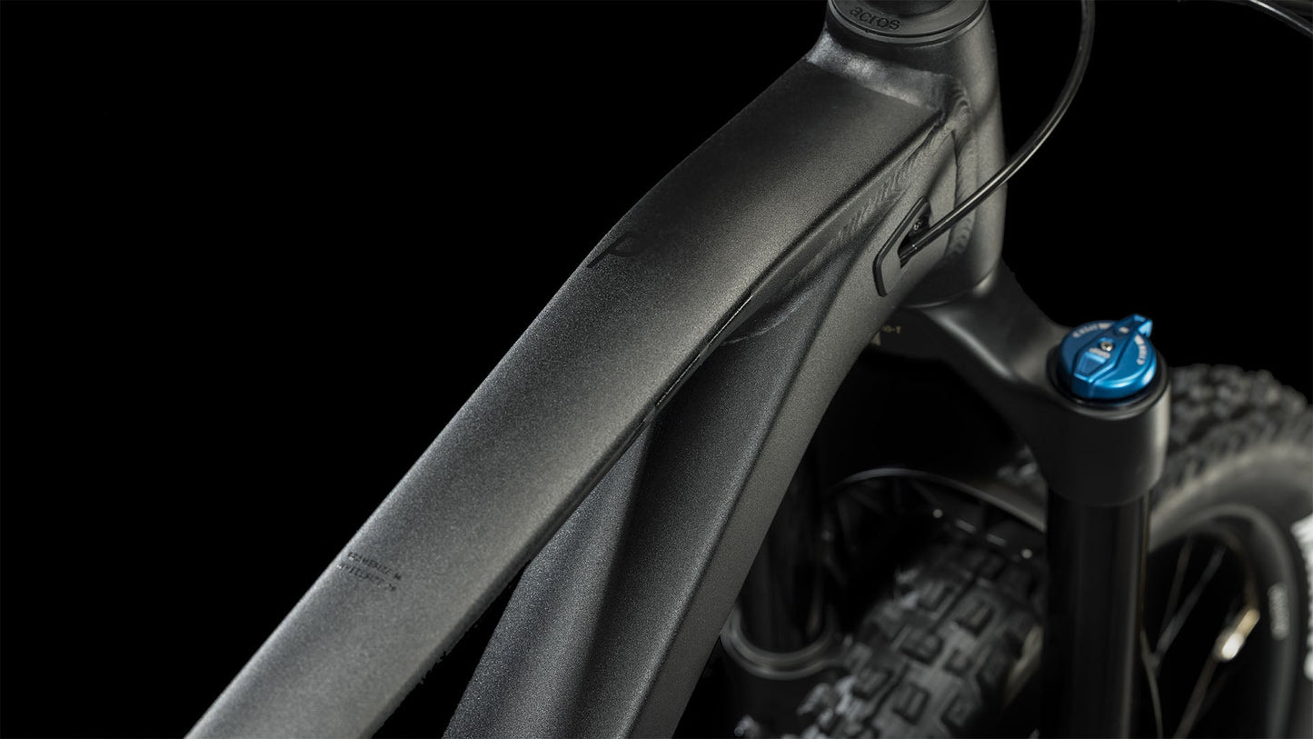 Bicicleta Cube Stereo 177 Pro black anodized