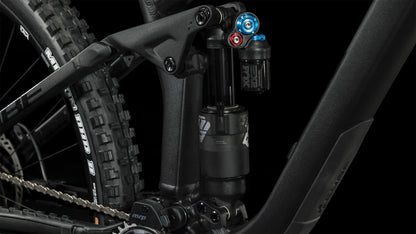 Bicicleta Cube Stereo 177 Pro black anodized