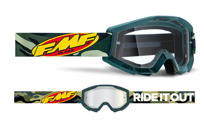 Goggle Powercore Core Camo - Clear Lens