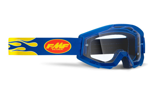 Goggle Powercore Flame - Navy clear lens