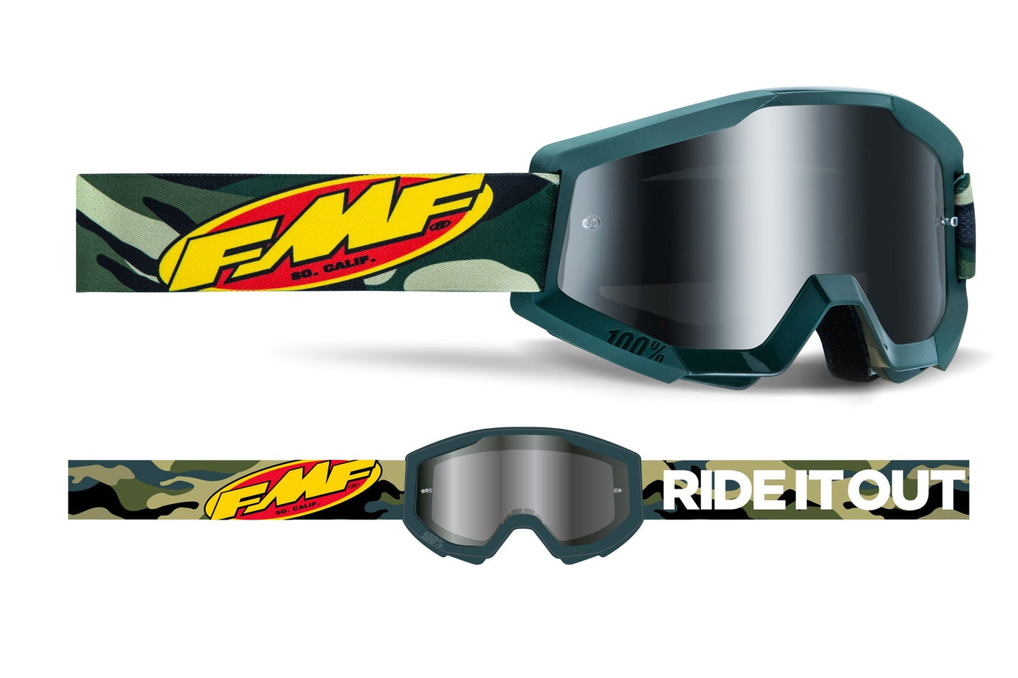 Goggle Powercore Core Camo - Mirror Black lens