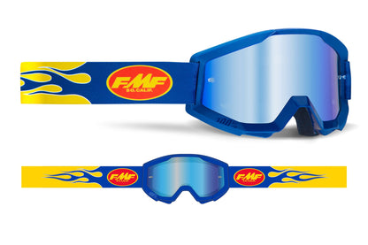 Goggle Powercore Flame - Mirror Blue Lens