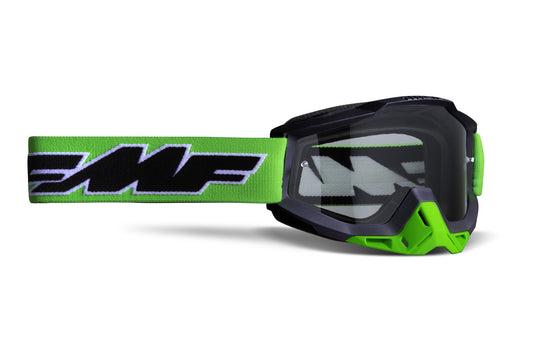 Goggle Powerbomb Rocket lime- Clear Lens