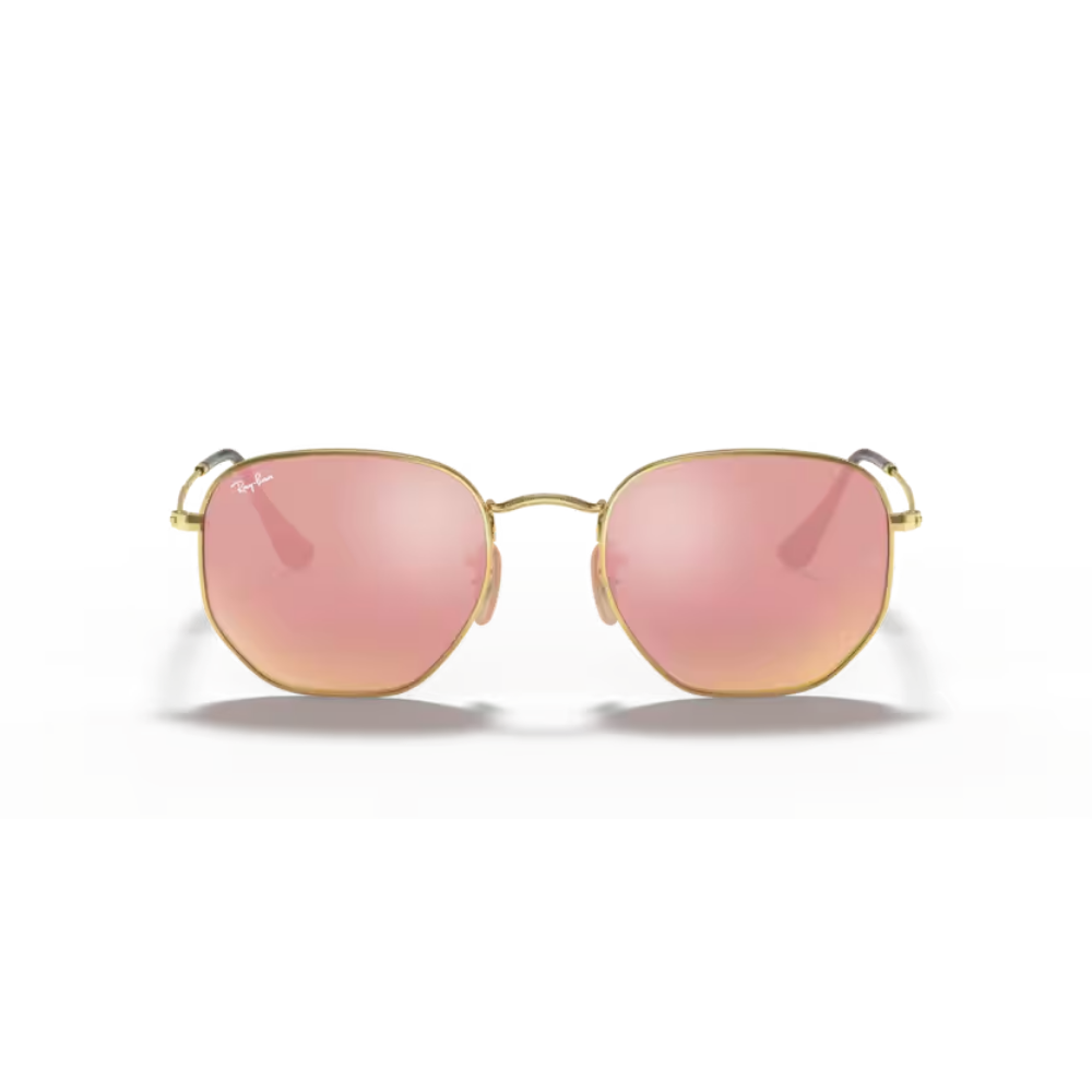 Lentes de sol Hexagonal Dorado Bronce | Ray-Ban