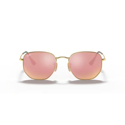 Lentes de sol Hexagonal Dorado Bronce | Ray-Ban