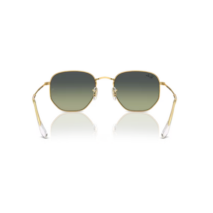 Lentes de sol Hexagonal Dorado y verde | Ray-Ban