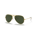 Lentes de sol Aviator Large Metal Dorado | Ray Ban