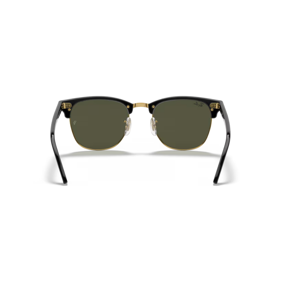 Lentes de Sol Clubmaster Negro Dorado W | Ray Ban