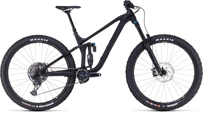 Bicicleta Cube Stereo 177 Pro black anodized