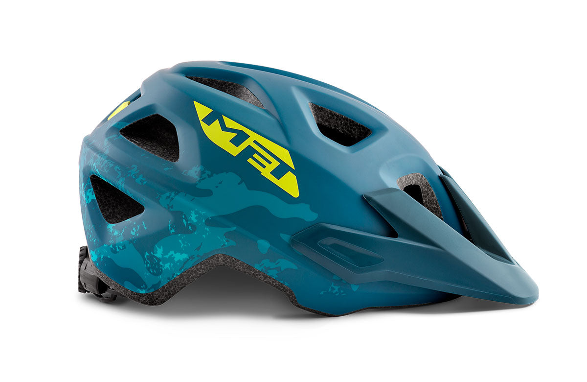 Casco Met Eldar Mips [Azul Petroleo]