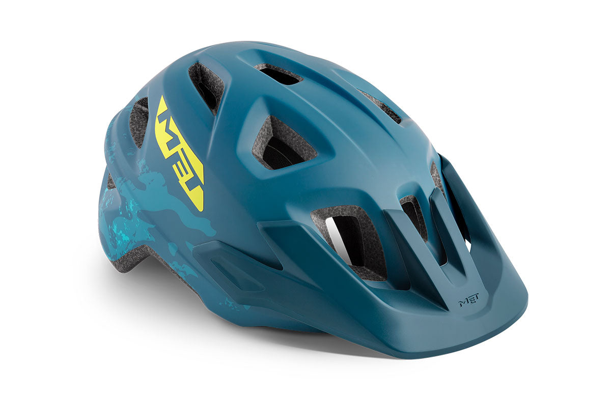 Casco Met Eldar Mips [Azul Petroleo]