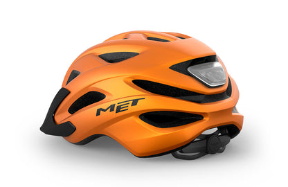 Casco Met Crossover [Naranja]