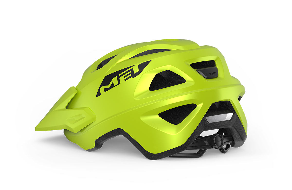 Casco Met Echo [Lime Green]