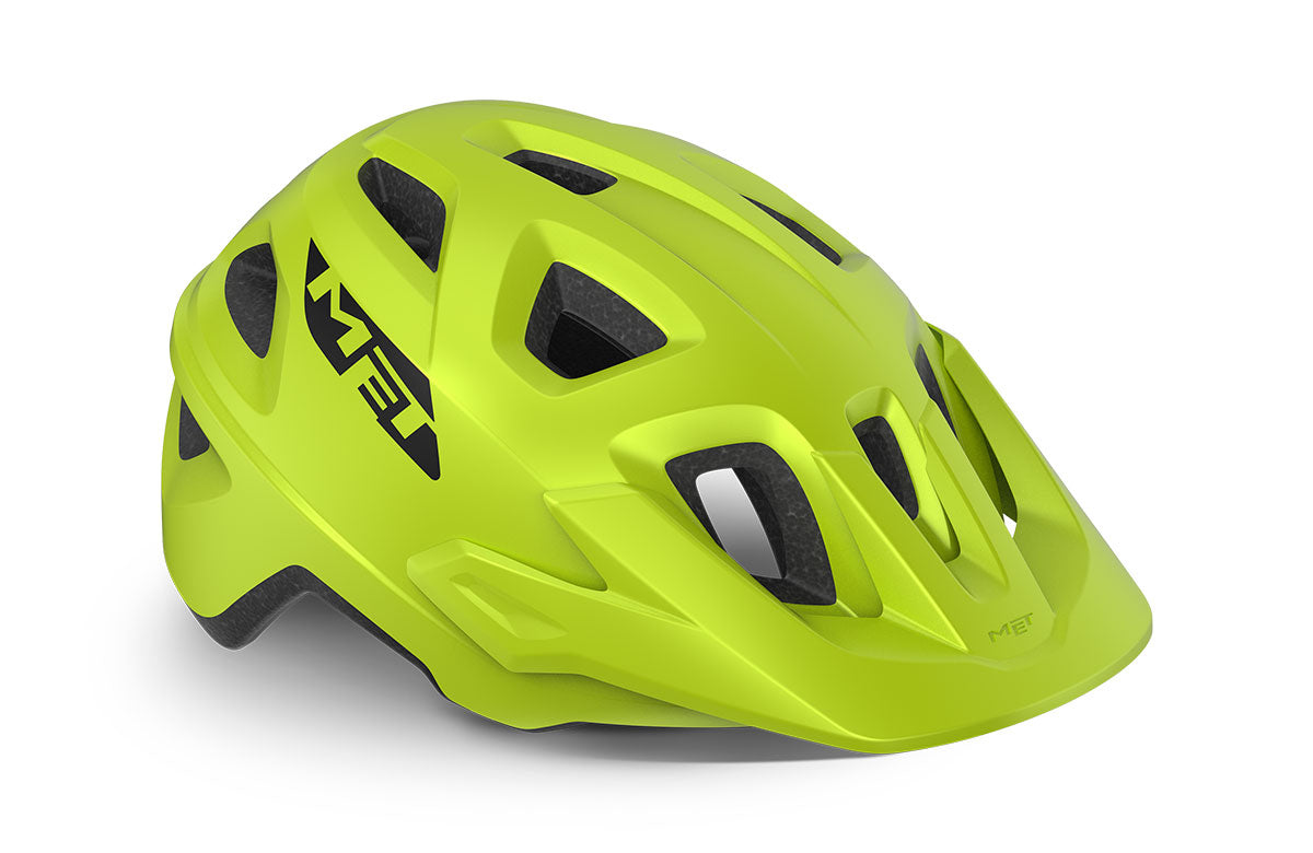 Casco Met Echo [Lime Green]