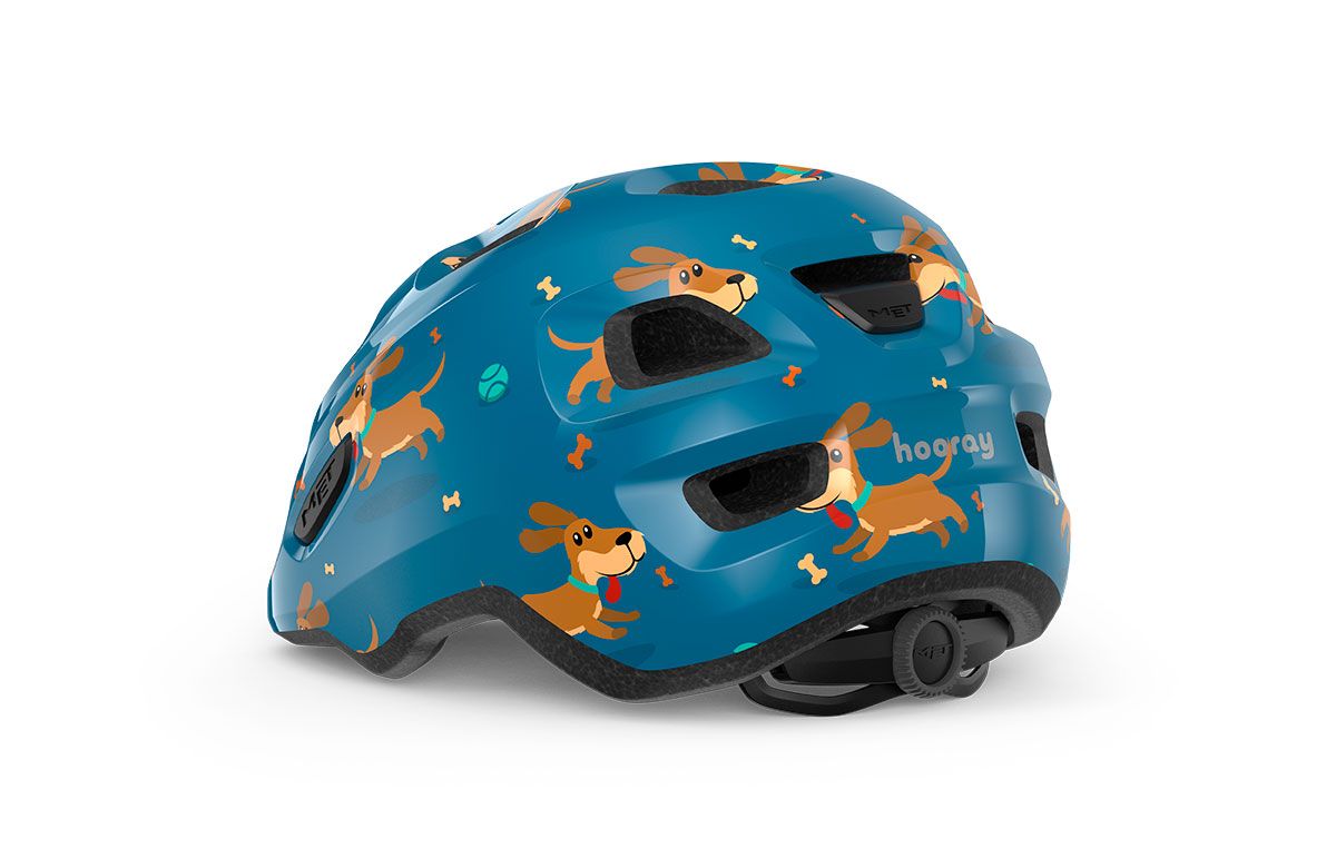 Casco Met Hooray [Blue Teckel]