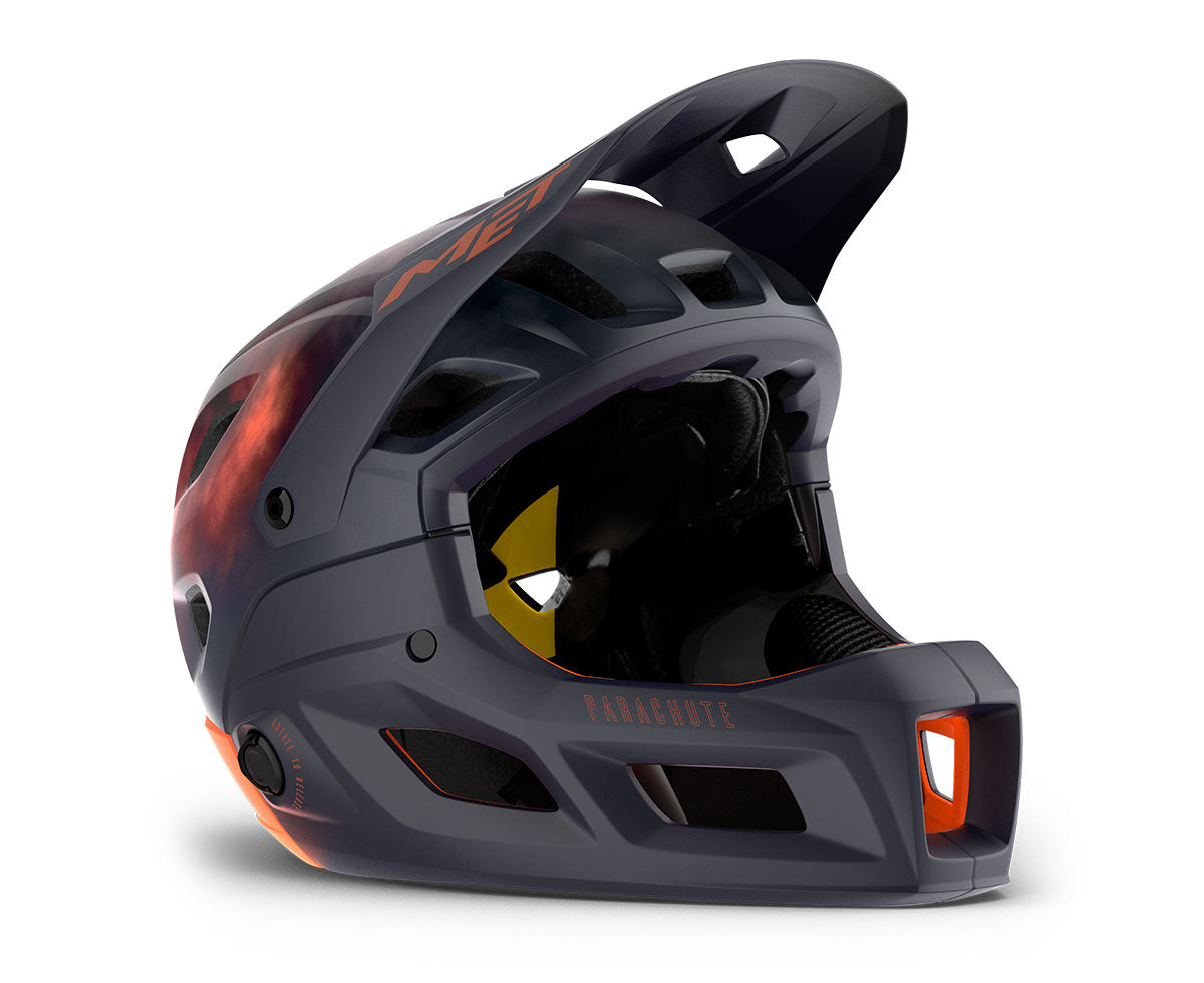 Casco Met Parachute MCR con barra desmontable