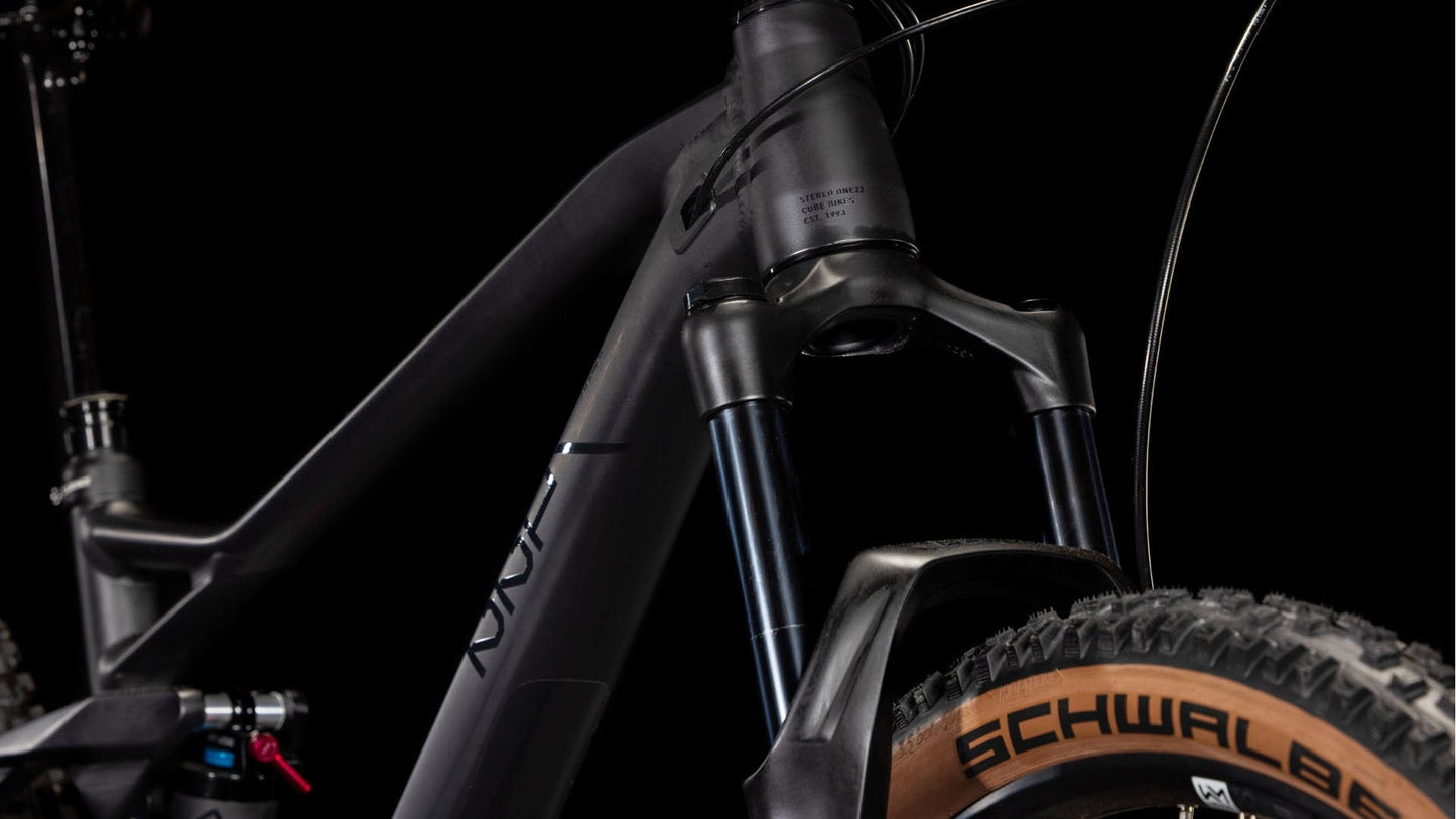 Bicicleta Cube Stereo 122 Pro Metal black & Black 2026