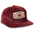 Gorra full flux Snapback [burgundy]