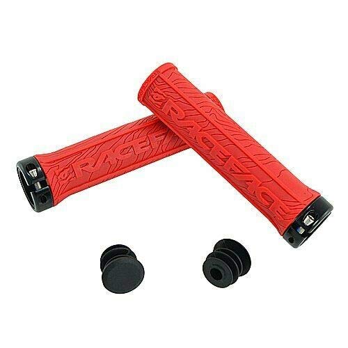 Race Face Half Nelson Single Lock On MTB Grips - Pushys