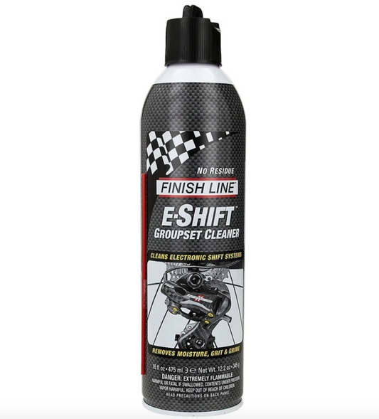 Limpiador Finish Line E-SHIFT para cambios electronicos 474ML spray
