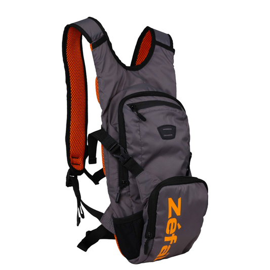 Mochila de hidratación Hydro XC c/bolsa de agua Gris/Naranja