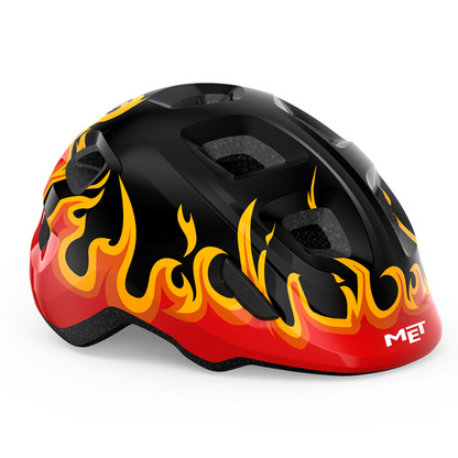 Casco Met Hooray [Negro flama]