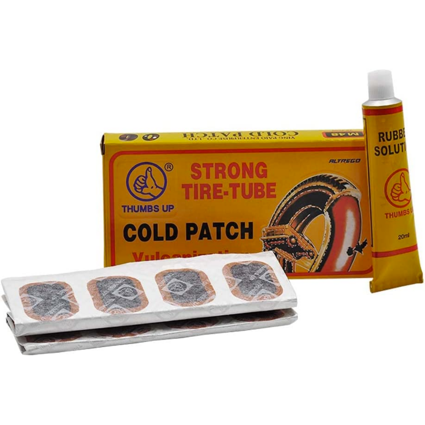 Caja de parche Cold patch 48 pza